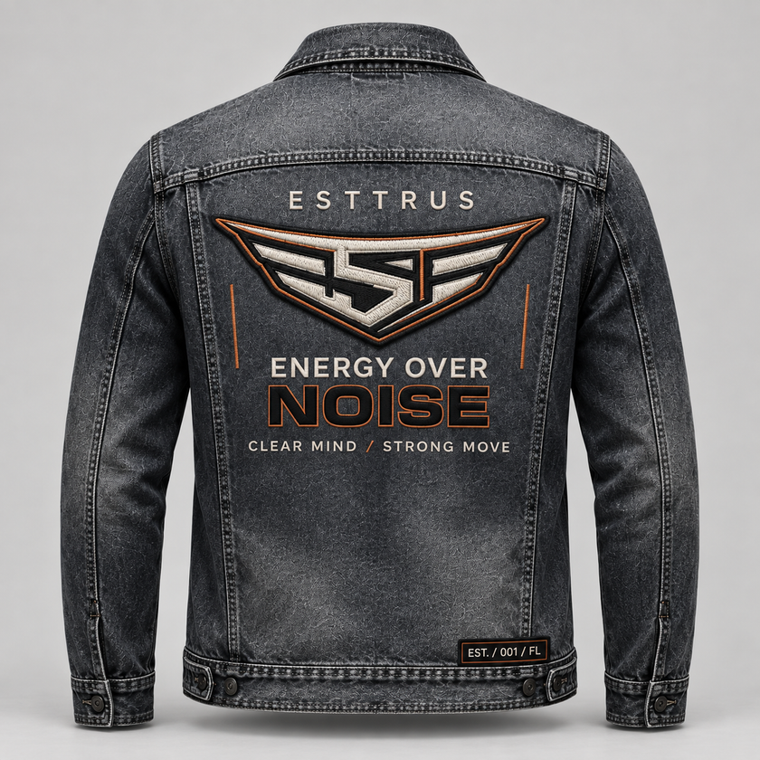 Energy Over Noise — EON/03 Denim Jacket