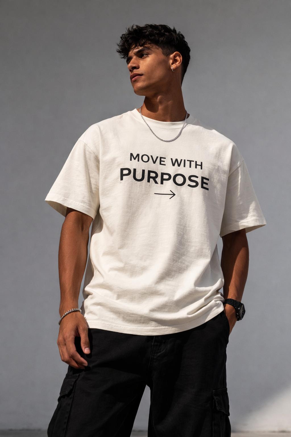 Move with purpose