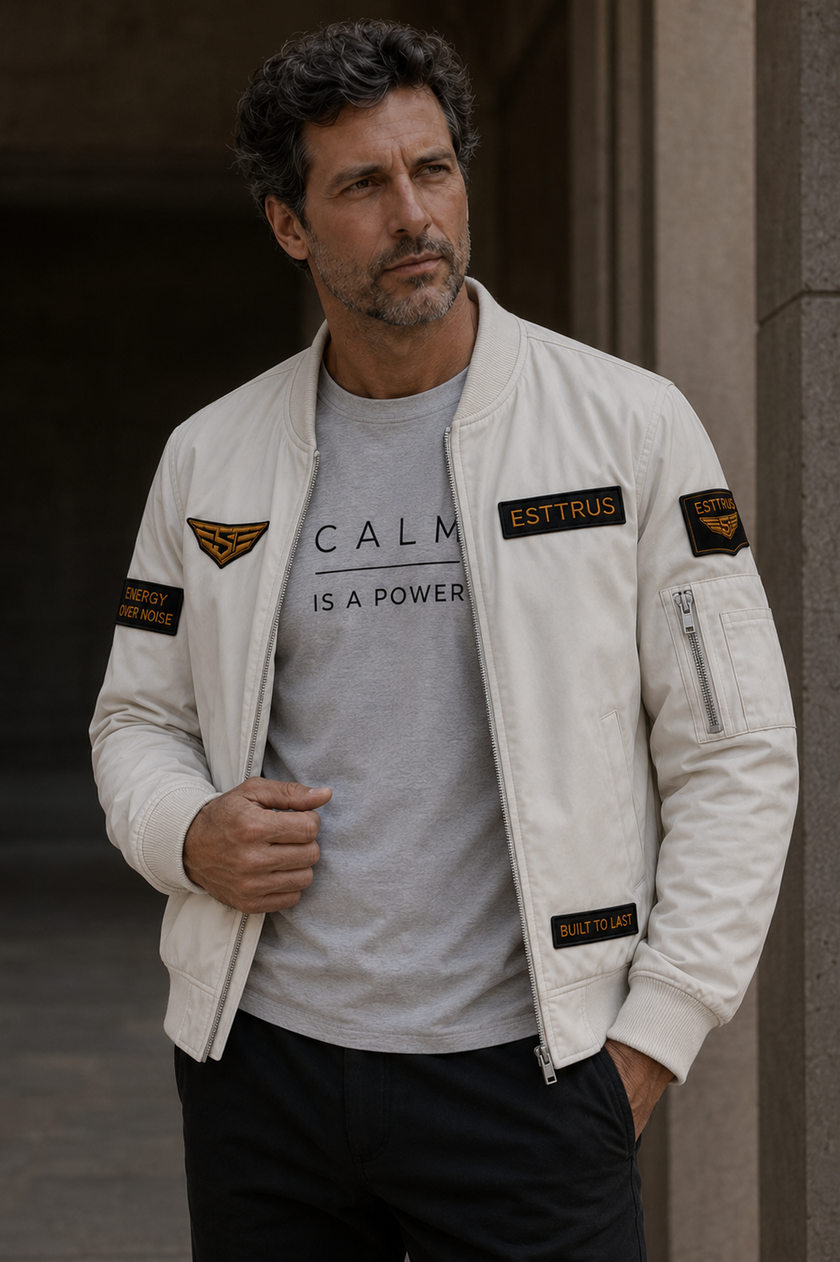 BUILT TO LAST — WHITE LIMITED EDITION JACKET