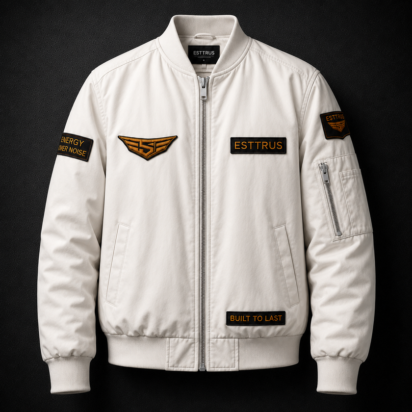 BUILT TO LAST — WHITE LIMITED EDITION JACKET