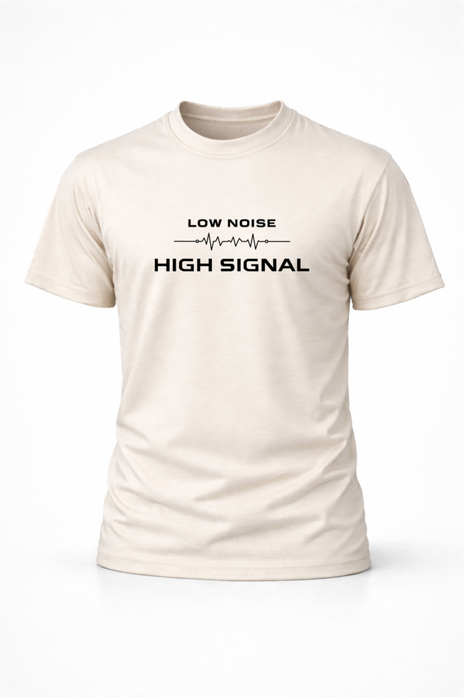Low Noise High Signal
